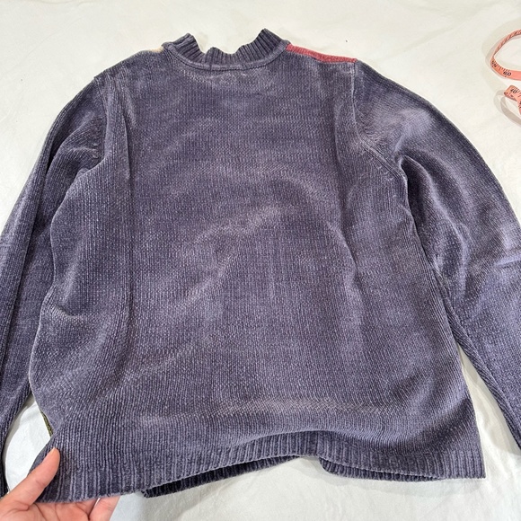 ALFRED DUNNER PETITE COLOR BLOCK KNITTED SWEATER - Picture 8 of 8